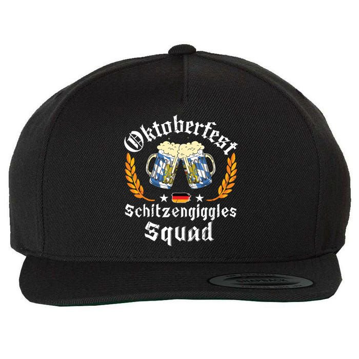 Oktoberfest Squad Bavarian Festival Munich Beer Wool Snapback Cap