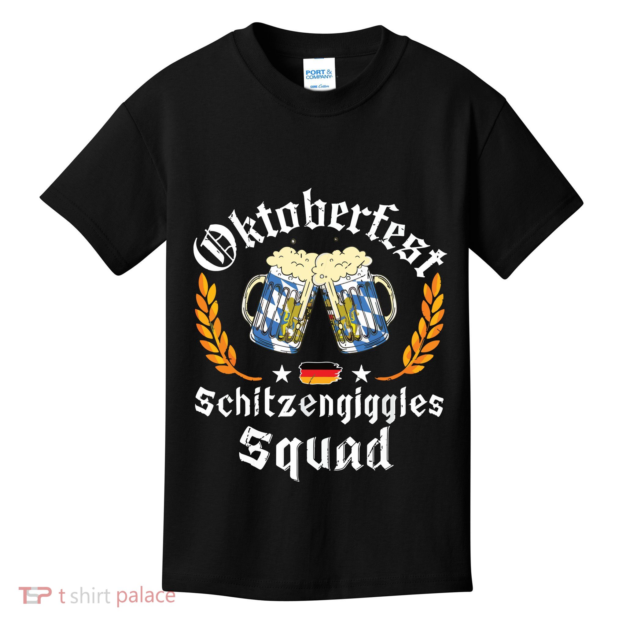 Oktoberfest Squad Bavarian Festival Munich Beer Kids T-Shirt