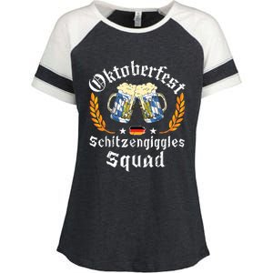 Oktoberfest Squad Bavarian Festival Munich Beer Enza Ladies Jersey Colorblock Tee