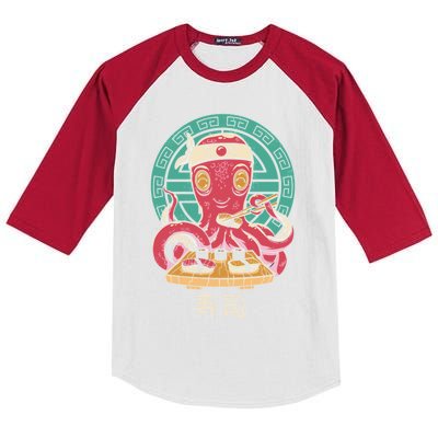 Octo Sushi Bar Kids Colorblock Raglan Jersey