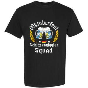 Oktoberfest Squad Bavarian Festival Munich Beer Garment-Dyed Heavyweight T-Shirt