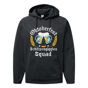 Oktoberfest Squad Bavarian Festival Munich Beer Performance Fleece Hoodie