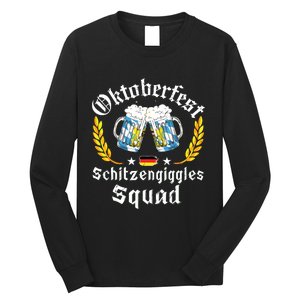 Oktoberfest Squad Bavarian Festival Munich Beer Long Sleeve Shirt