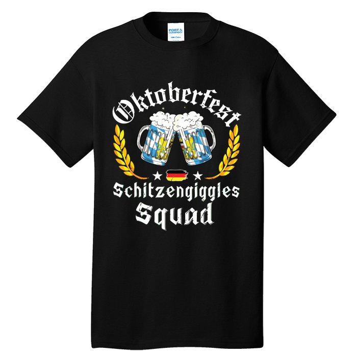 Oktoberfest Squad Bavarian Festival Munich Beer Tall T-Shirt