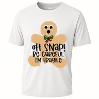 Off Snap! Be Careful IM Fragile Christmas Design Performance Shirt