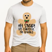 Off Snap! Be Careful IM Fragile Christmas Design Performance Shirt