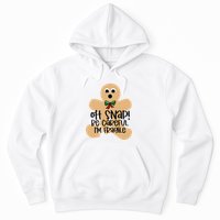 Off Snap! Be Careful IM Fragile Christmas Design Hoodie