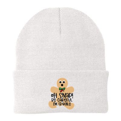 Off Snap! Be Careful IM Fragile Christmas Design Beanie