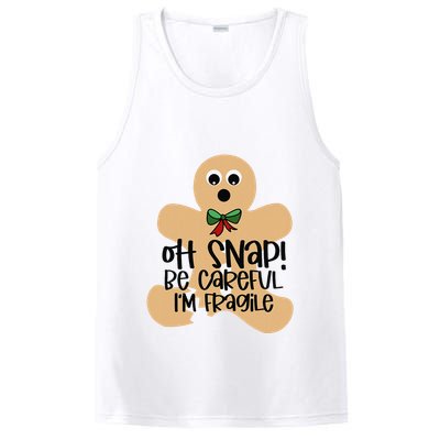Off Snap! Be Careful IM Fragile Christmas Design PosiCharge Competitor Tank