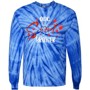 One Sweet Brother Family Matching ValentineS Day Funny Gift Tie-Dye Long Sleeve Shirt