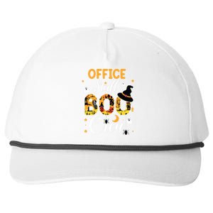 Office Staff Boo Crew Funny Halloween Matching Costume Snapback Five-Panel Rope Hat