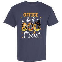 Office Staff Boo Crew Funny Halloween Matching Costume Garment-Dyed Heavyweight T-Shirt