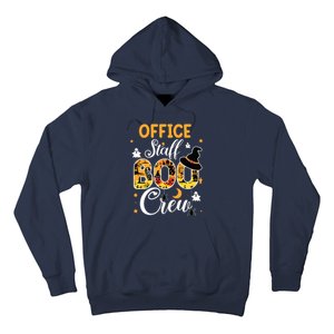 Office Staff Boo Crew Funny Halloween Matching Costume Hoodie