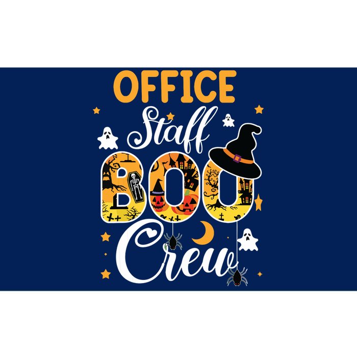 Office Staff Boo Crew Funny Halloween Matching Costume Bumper Sticker