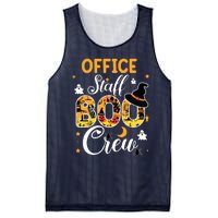 Office Staff Boo Crew Funny Halloween Matching Costume Mesh Reversible Basketball Jersey Tank