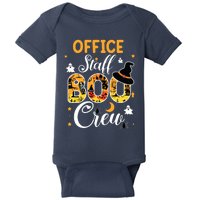 Office Staff Boo Crew Funny Halloween Matching Costume Baby Bodysuit