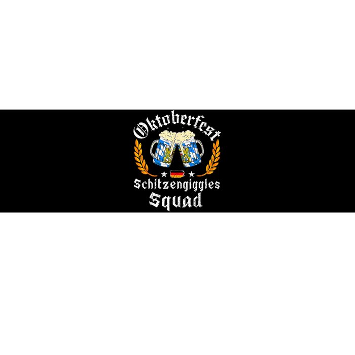 Oktoberfest Squad Bavarian Festival Munich Beer Bumper Sticker