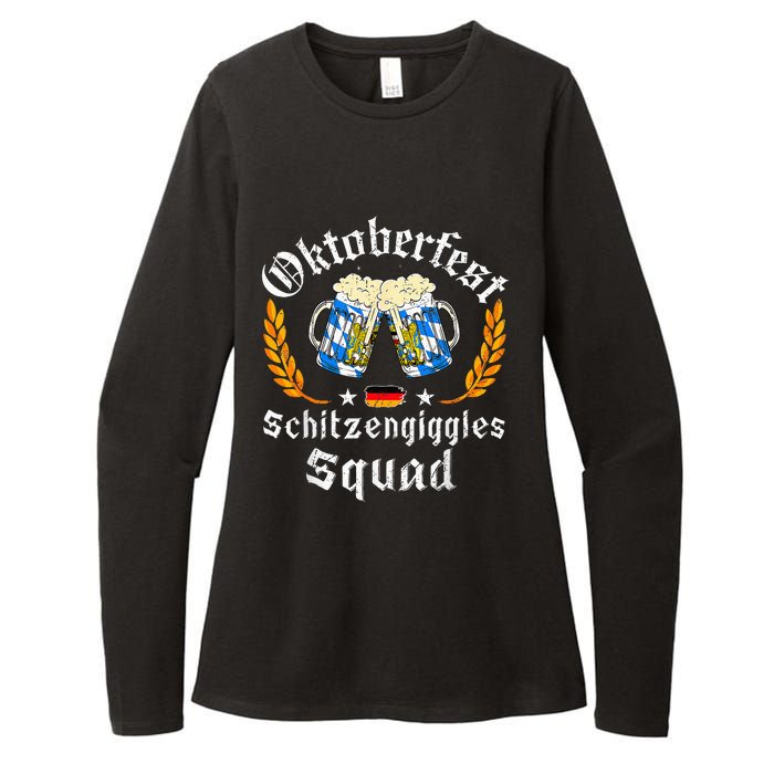 Oktoberfest Squad Bavarian Festival Munich Beer Womens CVC Long Sleeve Shirt