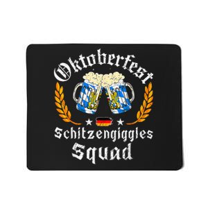 Oktoberfest Squad Bavarian Festival Munich Beer Mousepad