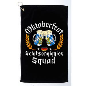 Oktoberfest Squad Bavarian Festival Munich Beer Platinum Collection Golf Towel