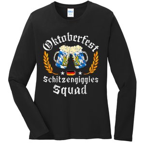 Oktoberfest Squad Bavarian Festival Munich Beer Ladies Long Sleeve Shirt