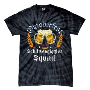 Oktoberfest Squad Bavarian Festival Munich Beer Tie-Dye T-Shirt