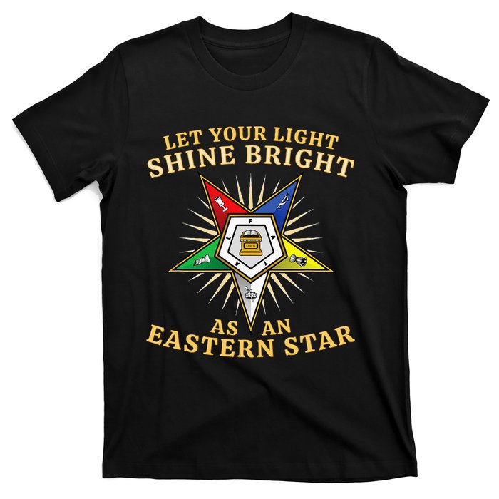 Oes Shine Bright Order Of The Eastern Star T-Shirt