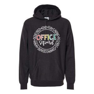 Office Staff Coworker Office Squad Premium Hoodie