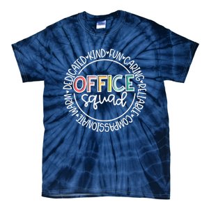 Office Staff Coworker Office Squad Tie-Dye T-Shirt