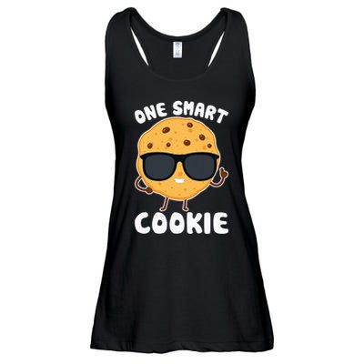 One Smart Cookie Funny Cookies Costume Ladies Essential Flowy Tank