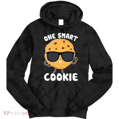 One Smart Cookie Funny Cookies Costume Tie Dye Hoodie