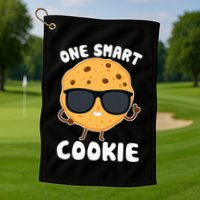 One Smart Cookie Funny Cookies Costume Golf Towel