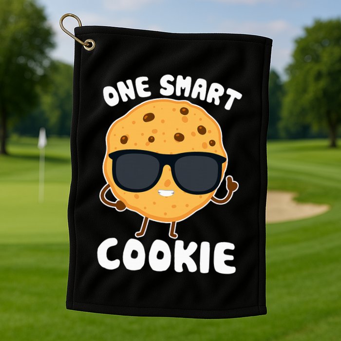 One Smart Cookie Funny Cookies Costume Golf Towel