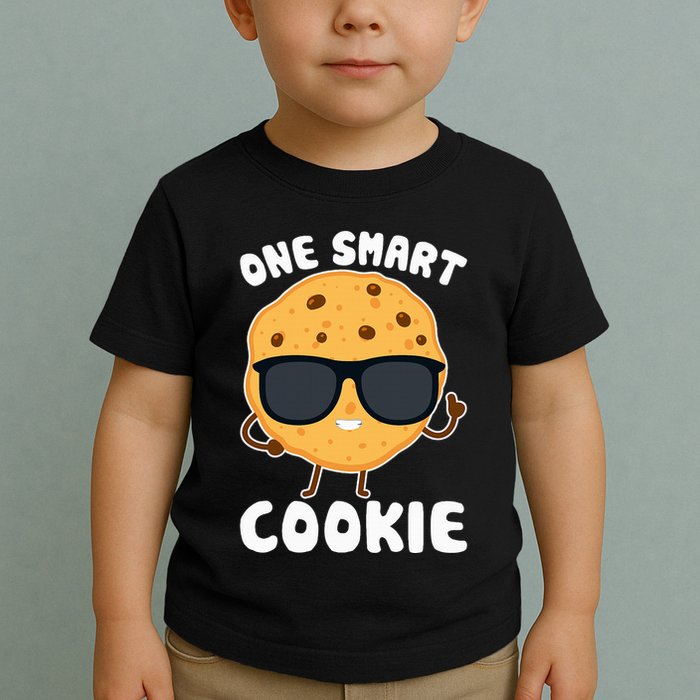 One Smart Cookie Funny Cookies Costume Toddler T-Shirt