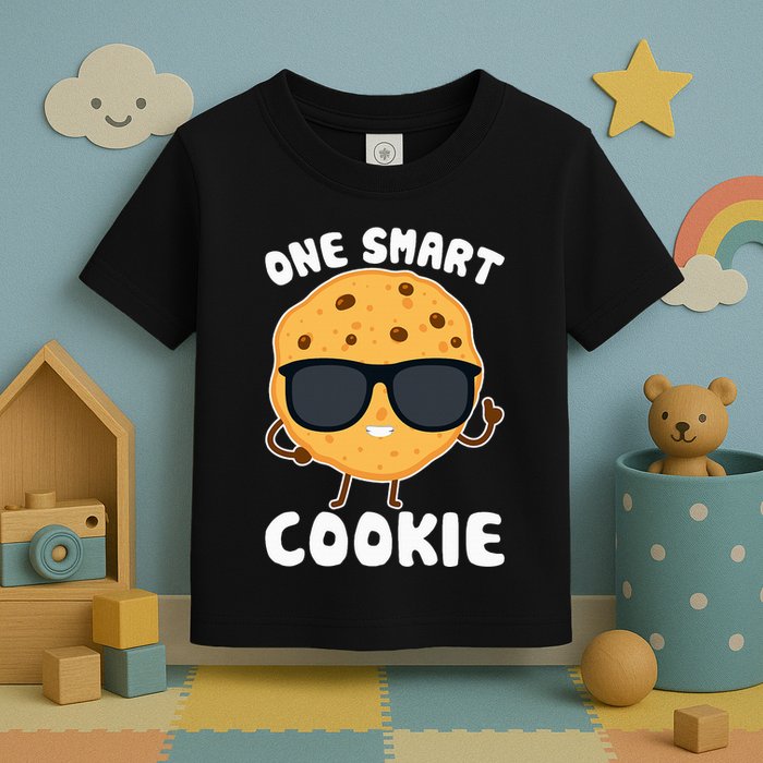 One Smart Cookie Funny Cookies Costume Toddler T-Shirt