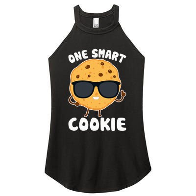 One Smart Cookie Funny Cookies Costume Women's Perfect Tri Rocker Tank