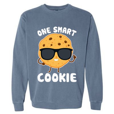 One Smart Cookie Funny Cookies Costume Garment-Dyed Sweatshirt