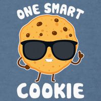 One Smart Cookie Funny Cookies Costume Garment-Dyed Sweatshirt