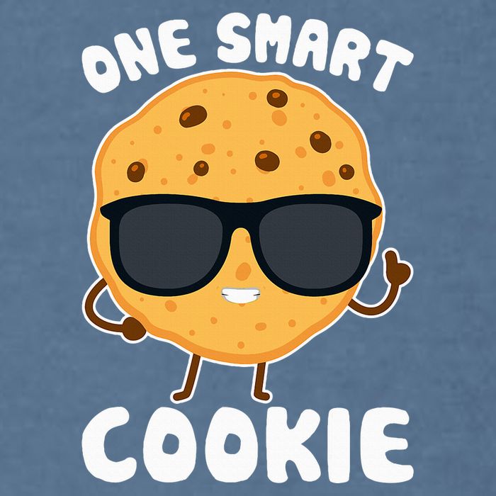 One Smart Cookie Funny Cookies Costume Garment-Dyed Sweatshirt
