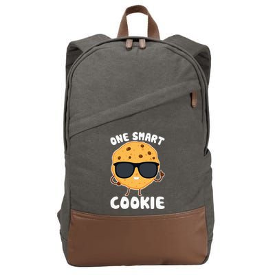 One Smart Cookie Funny Cookies Costume Cotton Canvas Backpack