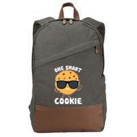 One Smart Cookie Funny Cookies Costume Cotton Canvas Backpack