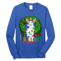 Oriental Shorthair Cat Christmas Tree Xmas Santa Gift Long Sleeve Shirt