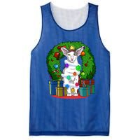 Oriental Shorthair Cat Christmas Tree Xmas Santa Gift Mesh Reversible Basketball Jersey Tank