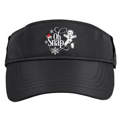 Oh Snap Christmas Christmas Shirt Adult Drive Performance Visor