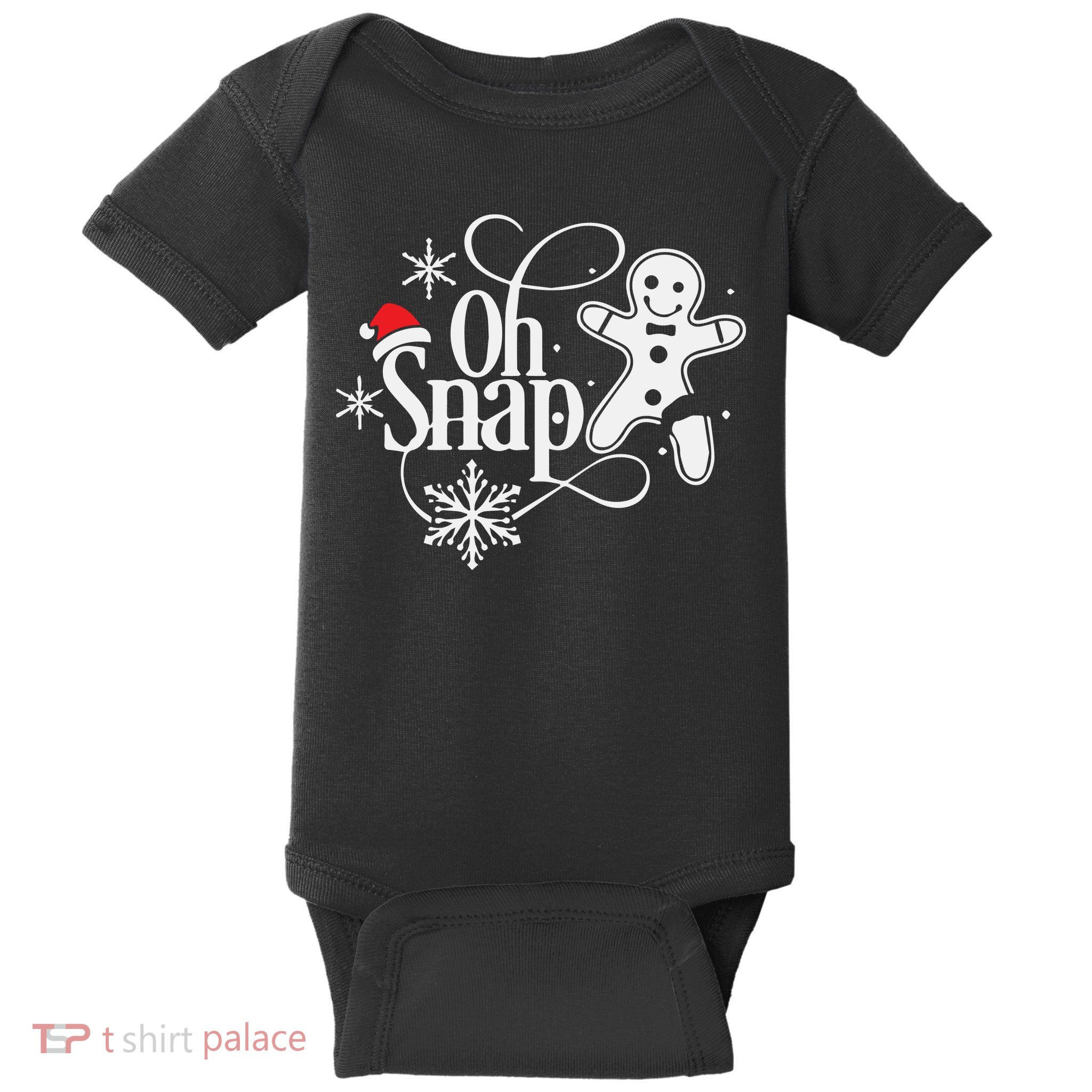 Oh Snap Christmas Christmas Shirt Baby Bodysuit
