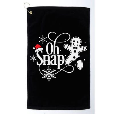 Oh Snap Christmas Christmas Shirt Golf Towel