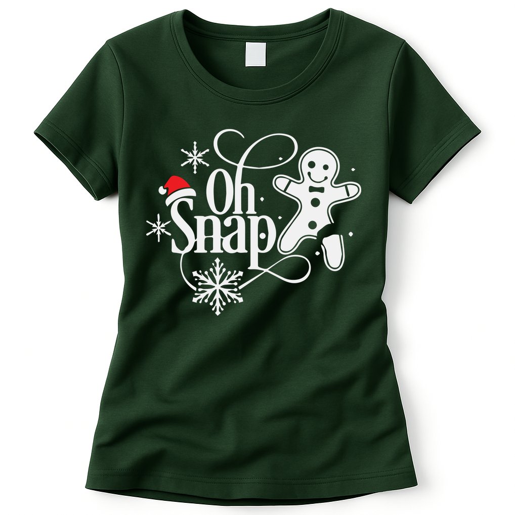 Oh Snap Christmas Christmas Shirt Womens T-Shirt