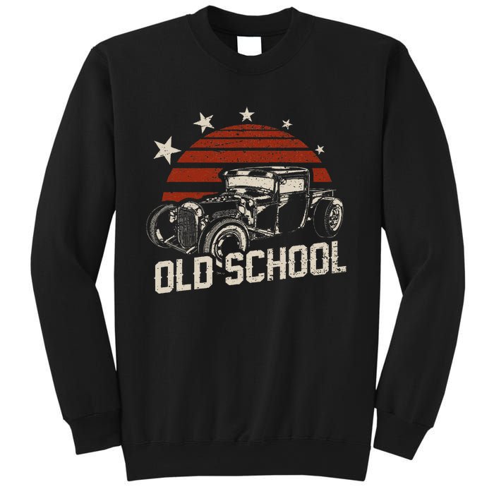 Old School Classic Car Rockabilly Hotrod Sweatshirt