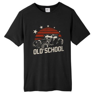 Old School Classic Car Rockabilly Hotrod Tall Fusion ChromaSoft Performance T-Shirt