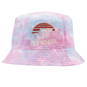 Old School Classic Car Rockabilly Hotrod Tie-Dyed Bucket Hat